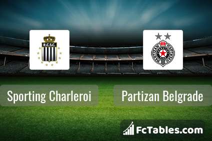 Preview image Sporting Charleroi - Partizan Belgrade